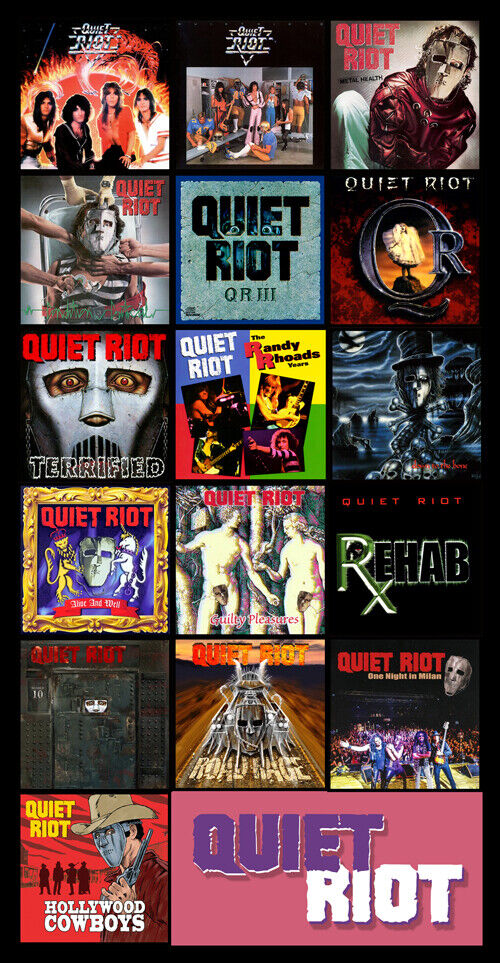 QUIET RIOT-DISCOGRAPHY